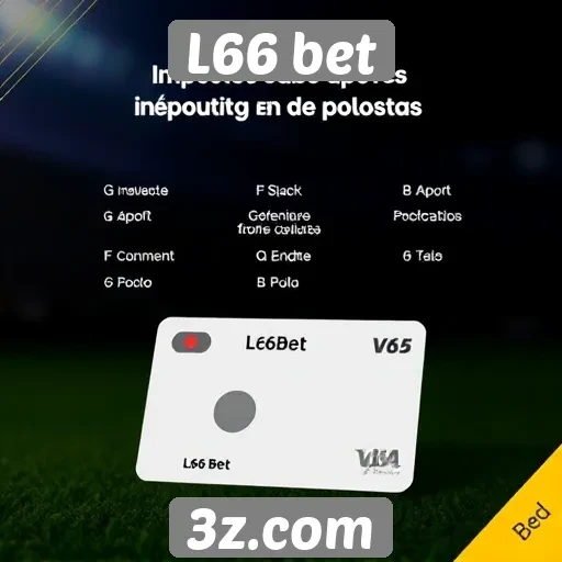 Métodos de pagamento aceitos no L66 bet